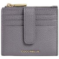 ttm-coccinelle cartera metallic medium para mujer
