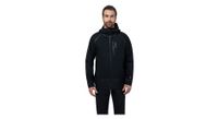 chaqueta impermeable ayaq lonak hombre tormenta negra
