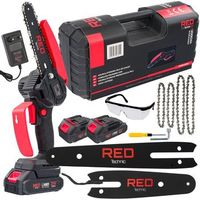 juego de mini sierra portatil recargable 21v 1000w con accesorios