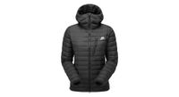 chaqueta con capucha mountain equipment earthrise negra para mujer