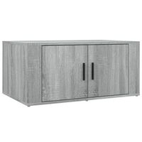 mesa de centromesa auxiliarmesa de cafe madera contrachapada gris sonoma 80x50x36 cm