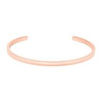 pulsera de acero inoxidable chapado en oro rosa