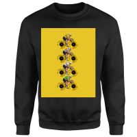 tdf maillots sweatshirt - black - s - black