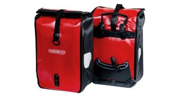 Ortlieb sport roller classic quick lock2 1 par de bolsa para bicicleta 25 l rojo negro