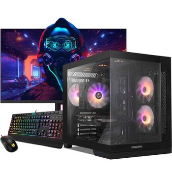 PC Sobremesa NeoPC Astraneo AMD Ryzen 9 5950X 32GB 2TB SSD RX 9060XT Windows 11 Pro Monitor 27