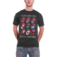 the rolling stones camiseta manga larga voodoo lounge para mujer