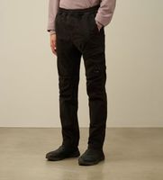 cp company para hombre 17cmpa180a005529g pantalon cargo ergonomic lens negro 54 casual algodon