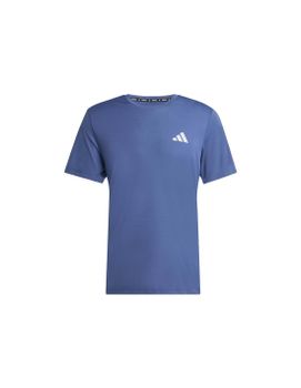 Camiseta de Running adidas Run Ess Hombre Azul