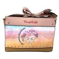 frida kahlo bandolera complementos senora k25-4965 tostado para mujer