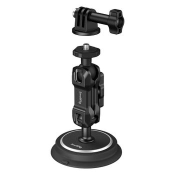 Smallrig 4466 Kit De Soporte De Montaje Con Ventosa Magnética Magic Arm Para Cámaras De Acción