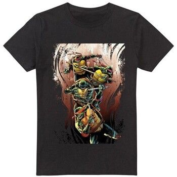 Teenage Mutant Ninja Turtles Camiseta Earthy Rainbow Warriors para hombre