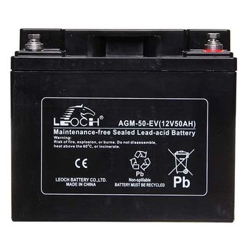 AGM Sealed Deep Cycle Battery 12V 50AH