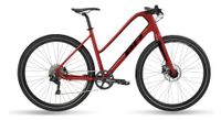 bh silvertip jet lite shimano deore 10v 700mm bicicleta deportiva de ciudad roja