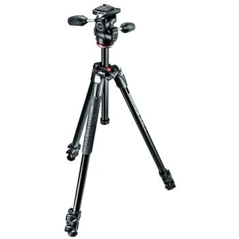 Manfrotto 290 XTRA Kit Trípode Aluminio con Rótula 3Way