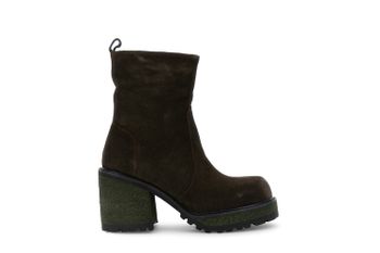 botines de ante dark brown 40