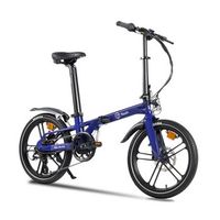 bicicleta electrica youin marbella bk1350 plegable 20 pulgadas motor 250w bateria tija sillin extraible frenos hidraulicos shimano 7v autonomia real 40km pantalla led