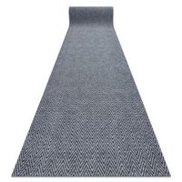 alfombrilla antideslizante 100 cm magnus 2954 zigzag exterior interio 100x280 cm