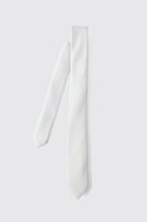 corbata fina gris