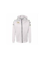 chaqueta kappa grevolo blanco