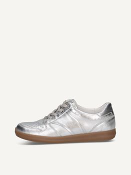 CAPRICE Sneaker, metallic, made of Leather and textile, Size 37.5