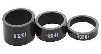 Rockshox carbon headset spacer  5mm x2  10mm x1 15mm x1