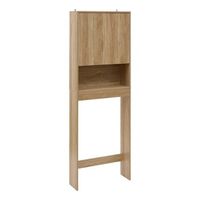 mueble de bano abana rectangular 20 x 63 cm color beige - 5 five simply smart