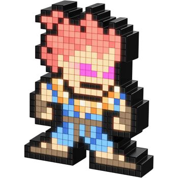 PDP Lámpara Pixel Pals Street Fighter Akuma - Licencia Oficial Capcom