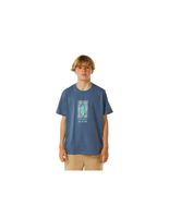 camiseta rip curl lost islands - nino azul marino