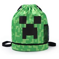 minecraft mochila 465 cm x 15 cm x 33 cm ns10098 para nina