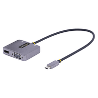 usb c video adapter hdmivga - 4k 60hz 35mm audio 100w pd