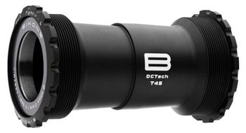 Eje de pedalier ceramico bikone dctech t45 para bb30 negro