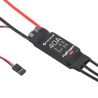 flycolor flydragon lite plus 40a 2-4s esc sin escobillas de doble sentido con bec de 55v3a para avion rc de ala fija