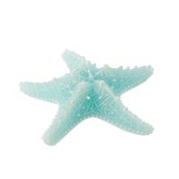 vela con forma de estrella de mar 3 horas azul celeste 205 x 205
