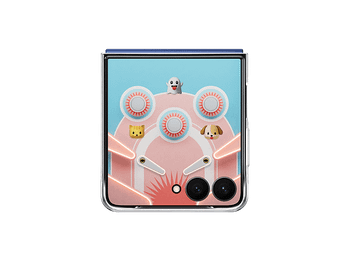 Funda móvil - Samsung Flipsuit, Para Galaxy Z Flip7, Transparente