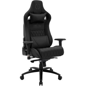 Silla De Oficina Keren De Piel Natural Cuero Auténtico Negro 64x70x133 Cm Clp