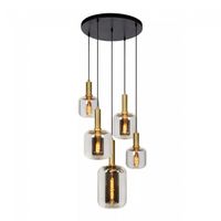 lampara colgante joanet 5 luces