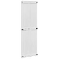 puerta corrediza corona blanco 70 x 210 cm vidaxl