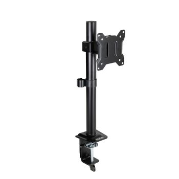 Tooq db1130tn-b soporte de mesa para monitor de 17”-32” - altura, inclinacion, rotacion y giro regulables - gestion de cables - peso max 10kg - vesa 100x100mm - color negro