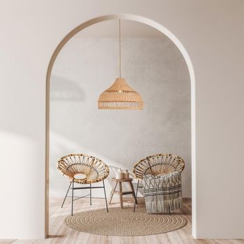 Lámpara colgante boho