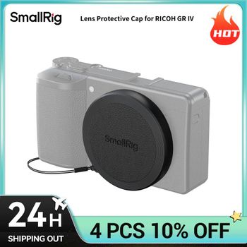 Tapa Protectora de Lente SmallRig para RICOH GR IV, Protege la Lente de Precisión del Ricoh GR IV, 2mm, Tamaño de Bolsillo, Antipérdida, Seguridad 5680
