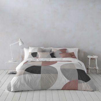 Icehome - Funda Nórdica Estampada Cama 150 - Algodón Extrasuave - Incluye 1 O 2 Fundas De Almohada - Asier Nude
