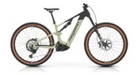 bicicleta electrica de montana con suspension total megamo flame crb 05 12 v 800 wh bosch 100 nm 29   verde salvia   negro 2026