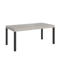 mesa extensible 200460x90 cm everyday cachemir patas antracita