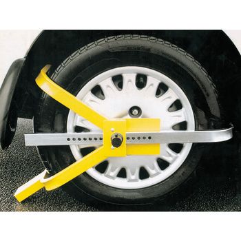 High Security Steering Wheel Clamp