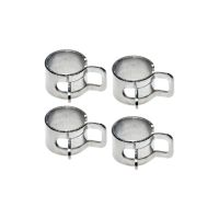 abrazadera de manguera de combustible 10-11mm juego 4pc gris