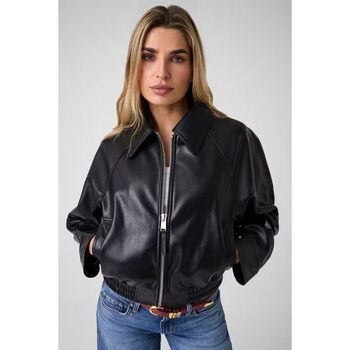 Guess Chaquetas W6BL45 W4102-JBLK para mujer