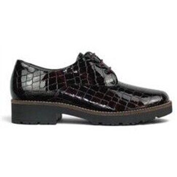Pitillos Zapatos de tacón blucher coco burdeos para mujer