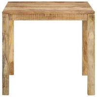 mesa de comedor  mesa de cocina de madera maciza de mango 82x80x76 cm