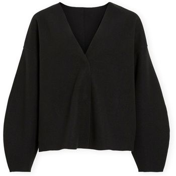 Vila Abrigo Noos Juice Loose Jacket - Black para mujer