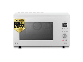 Microondas con horno - LG MJ3965BPH, 39 L, Horno 4 en 1, Tecnología Smart Inverter